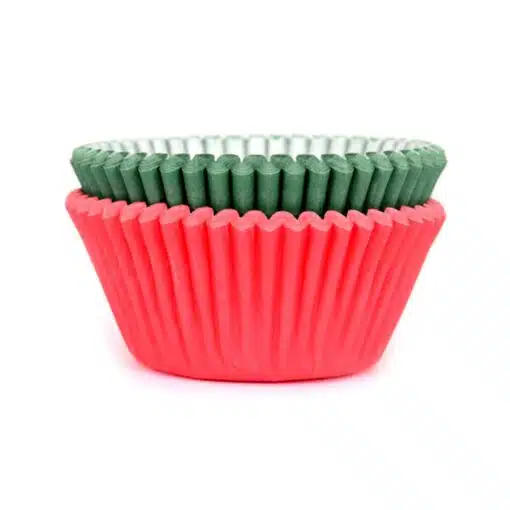 House of Marie Baking Cups Rood & Groen