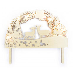 ScrapCooking Woodland Cake Topper Led