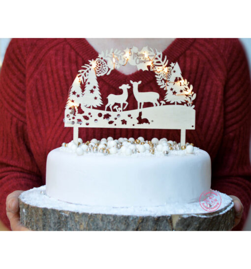 ScrapCooking Woodland Cake Topper Led