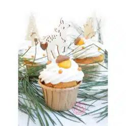 ScrapCooking Cake Topper Woodland Set/4