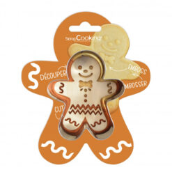 ScrapCooking Cookie Cutter & Embosser Gingerbreadman