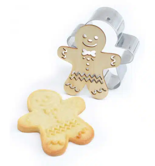 ScrapCooking Cookie Cutter & Embosser Gingerbreadman