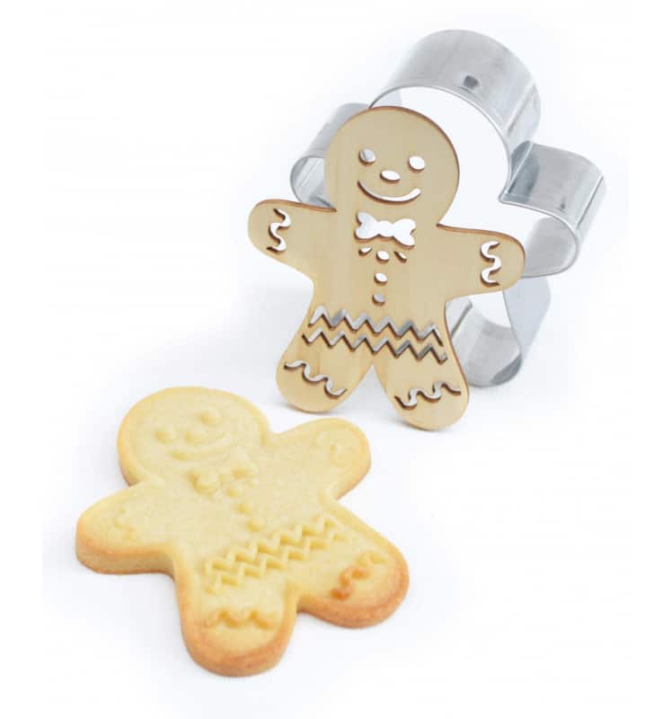 ScrapCooking Cookie Cutter & Embosser Gingerbreadman
