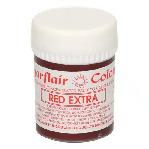 Sugarflair - Max Concentrate Paste Colour RED EXTRA 42g