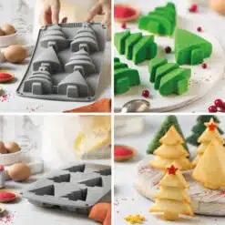 Decora Silicone Bakvormpjes Kerstboom