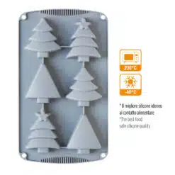 Decora Silicone Bakvormpjes Kerstboom