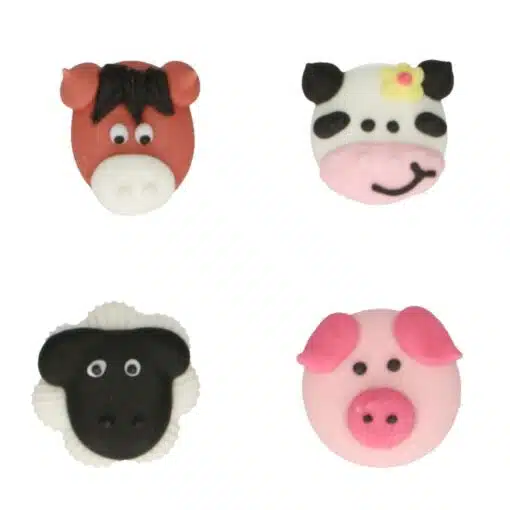FunCakes Suikerdecoratie Boerderijdieren