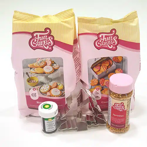 Kerstboom Cookie Pakket