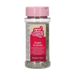 FunCakes Suikerkristallen Metallic Zilver