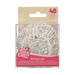 FunCakes Baking Cups Love Doodle