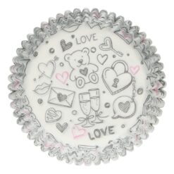 FunCakes Baking Cups Love Doodle