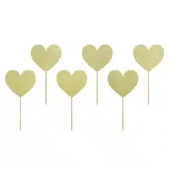 PartyDecor Cupcake Toppers Sweet Love