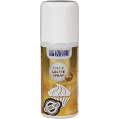 PME Edible Lustre Spray Gold Alcoholfree