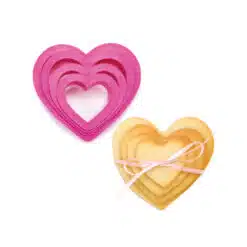Decora Heart Cookie Cutter Set/4