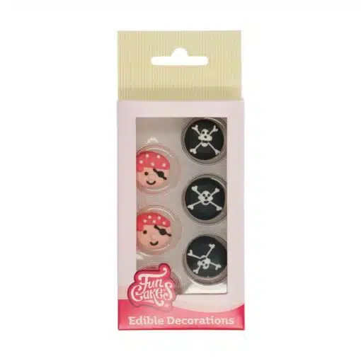 FunCakes Suikerdecoratie Piraten Set/12