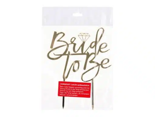 Cake-Masters Bride To Be Caketopper