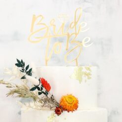 Cake-Masters Bride To Be Caketopper