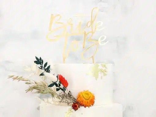 Cake-Masters Bride To Be Caketopper