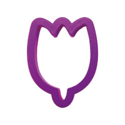 Decora Plastic Cookie Cutter Tulp