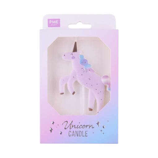 PME Taarttopper Kaars Unicorn