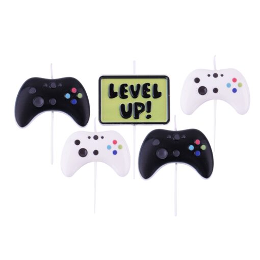 PME Taarttopper Kaarsen Gamer Set/