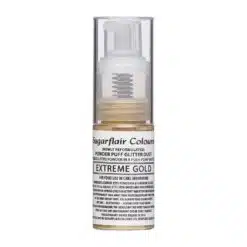 Sugarflair Pump Spray Glitter dust Extreme Gold