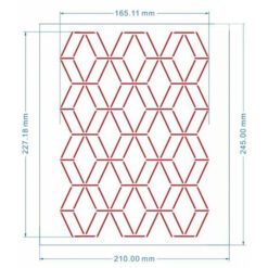 Stencil Geometrische Vormen (Karo)