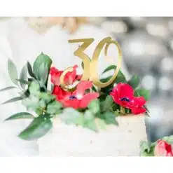PartyDeco Taarttopper 30