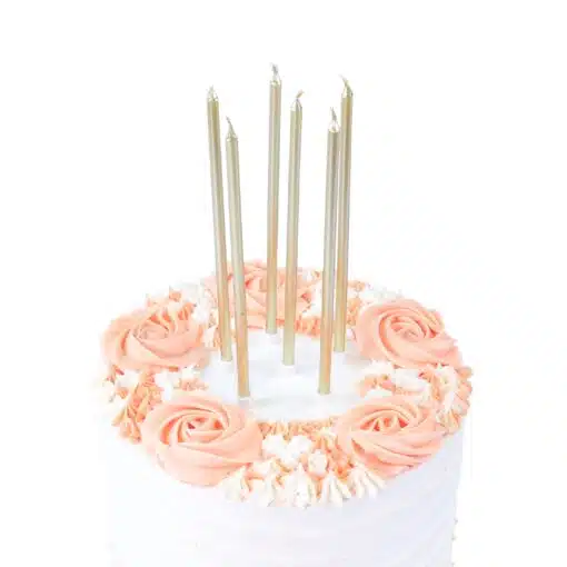 PME Extra Tall Candles Gold