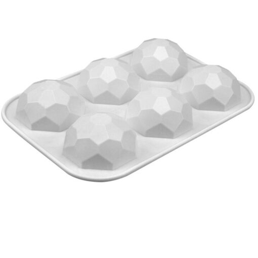 Silicone halve bol diamant