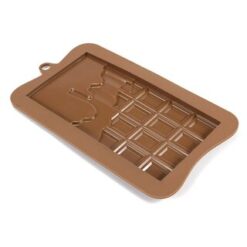 Chocolade mal gesmolten reep