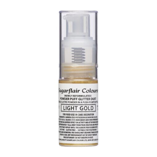 Sugarflair Pump Spray Ligth Gold