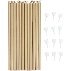 Wilton Birthday Candles Extra Tall Gold