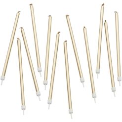 Wilton Birthday Candles Extra Tall Gold