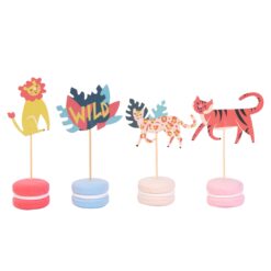 PME Cupcake Set Go Wild Safari Animals Set/24