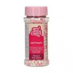 FunCakes Zachte Parels Roze/Wit Medium