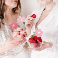 PartyDecor Cupcake Toppers Flowers