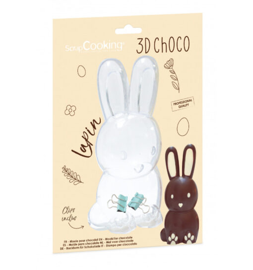 ScrapCooking 3D Chocolade Mal Konijn