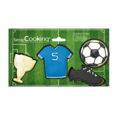 ScrapCooking Koekjes Uitsteker Set Voetbal