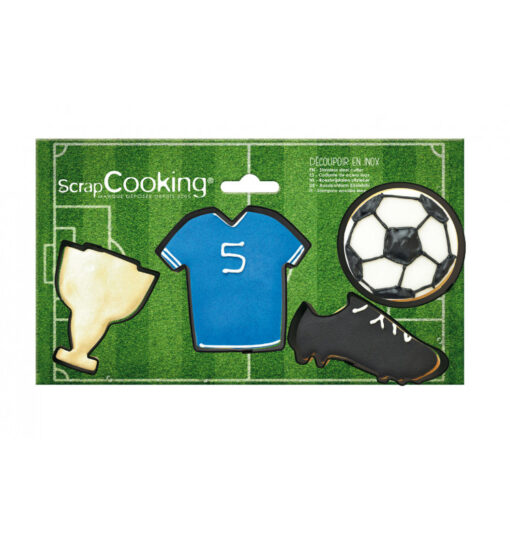 ScrapCooking Koekjes Uitsteker Set Voetbal