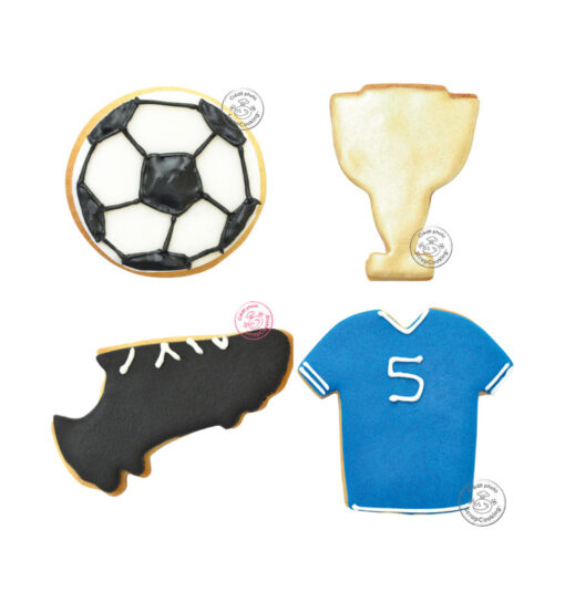 ScrapCooking Koekjes Uitsteker Set Voetbal