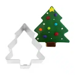 Anniversary House Cookie Cutter Snow Covered Christmas Tree
