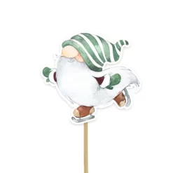Anniversary House Gnome Cupcake Prikkers Set/12