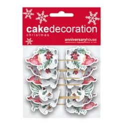 Anniversary House Gnome Cupcake Prikkers Set/12