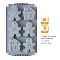 Decora Silicone Bakvorm Gingerbreadman