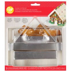 Wilton Gingerbread House Cutter Set/3