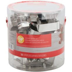Wilton Metalen Uitsteker Set Holiday Set/18