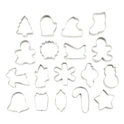 Wilton Metalen Uitsteker Set Holiday Set/18