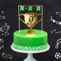 PartyDeco Cake Toppers Voetbal Set/2