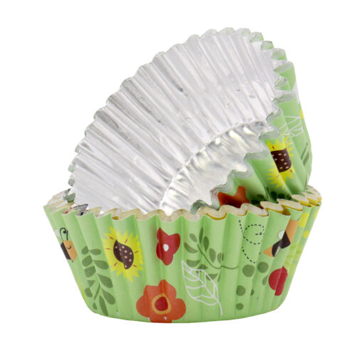 PME Foil Lined Baking Cups Bees